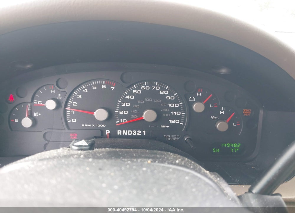 2004 FORD EXPLORER NBX/XLT VIN: 1FMZU73KX4UA78989