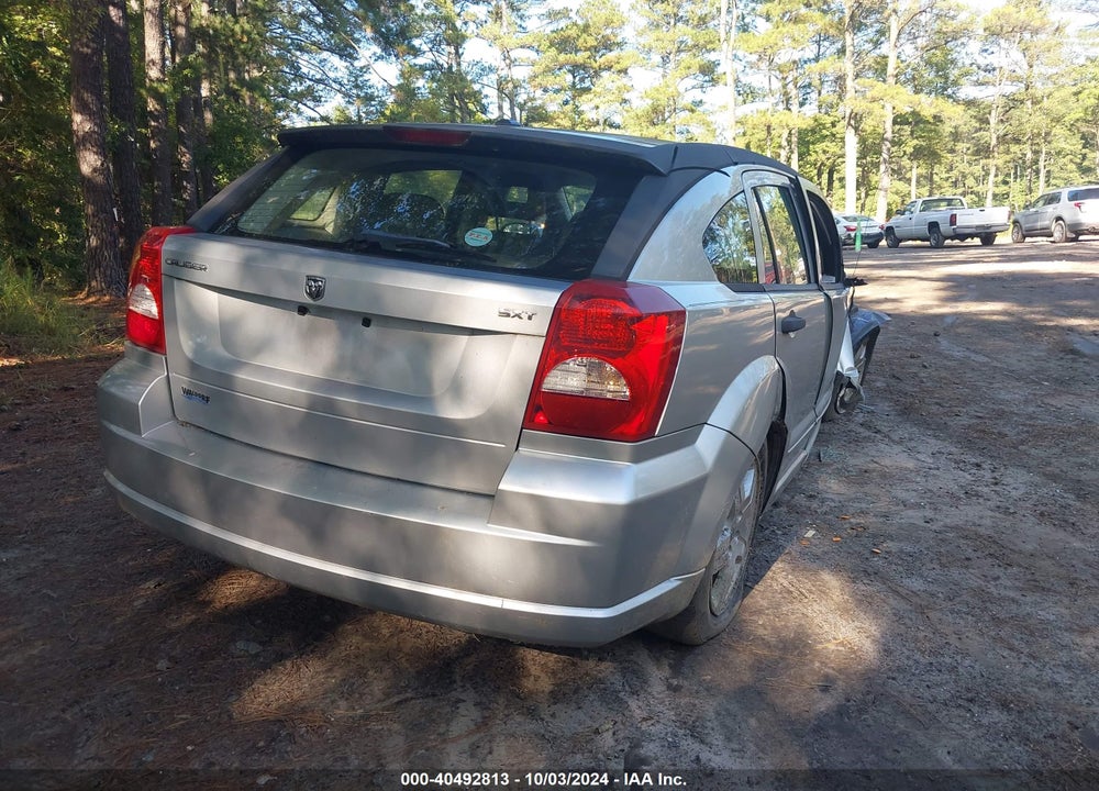 2007 DODGE CALIBER SXT VIN: 1B3HB48B07D411901