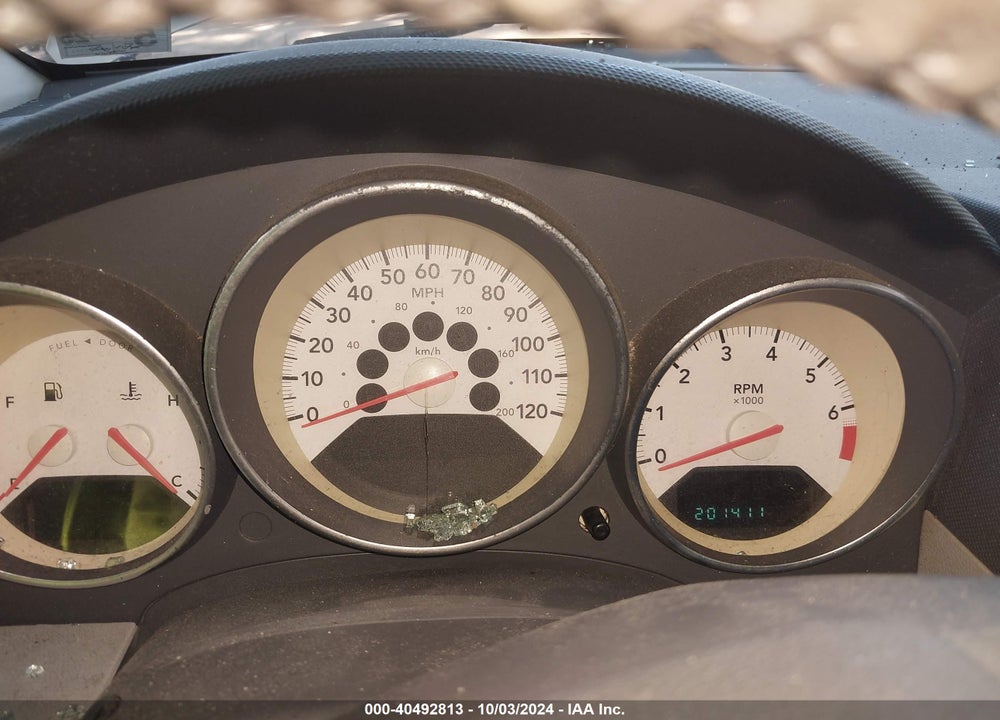 2007 DODGE CALIBER SXT VIN: 1B3HB48B07D411901