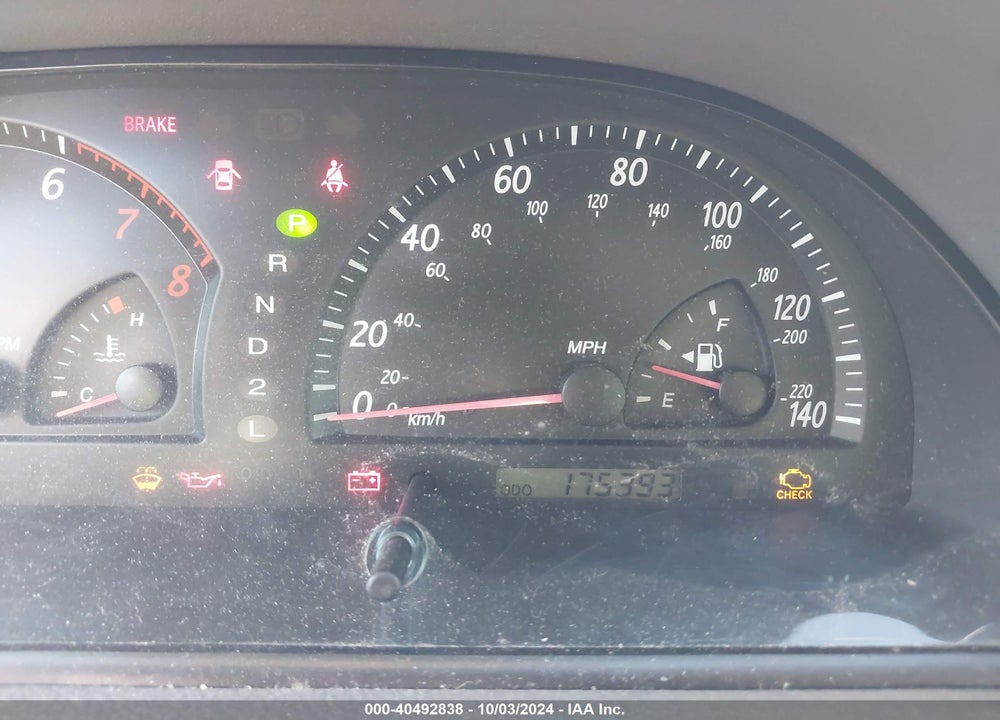 2003 TOYOTA CAMRY LE VIN: 4T1BE32K43U717679