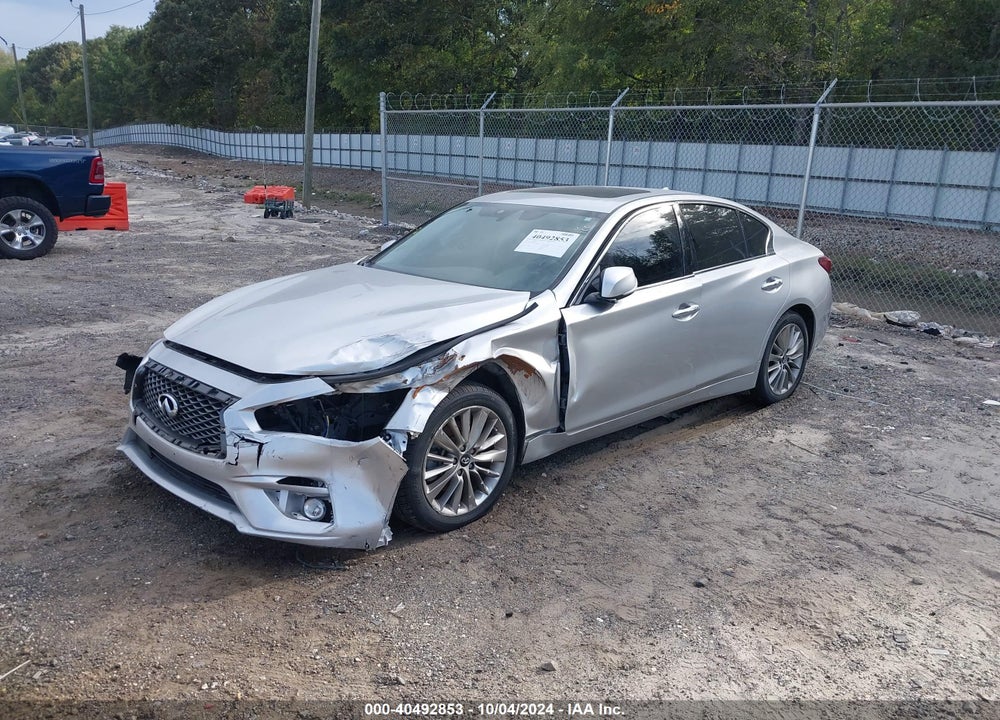 2019 INFINITI Q50 3.0T LUXE VIN: JN1EV7AR5KM559264
