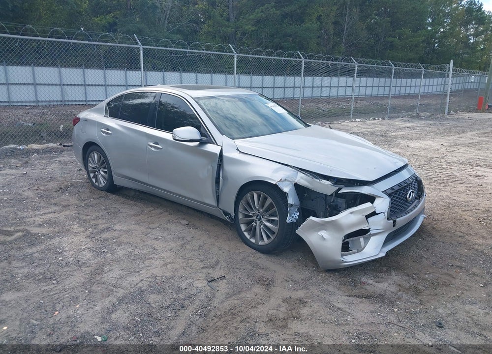 2019 INFINITI Q50 3.0T LUXE VIN: JN1EV7AR5KM559264