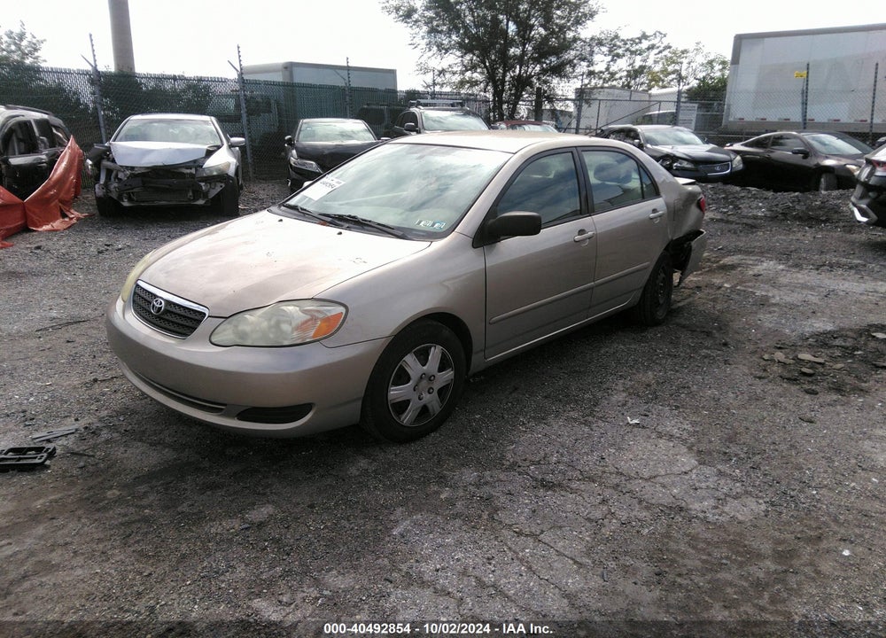 2005 TOYOTA COROLLA LE VIN: 2T1BR30E65C552787