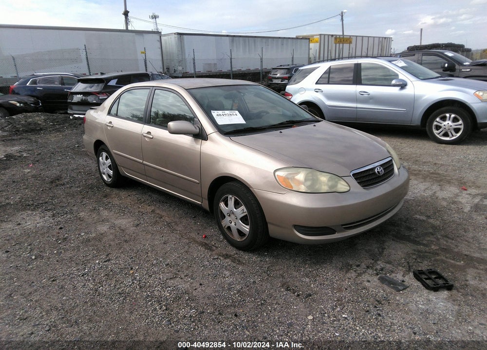 2005 TOYOTA COROLLA LE VIN: 2T1BR30E65C552787