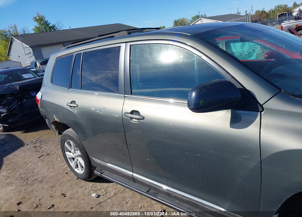 2012 TOYOTA HIGHLANDER VIN: 5TDZA3EH2CS023088
