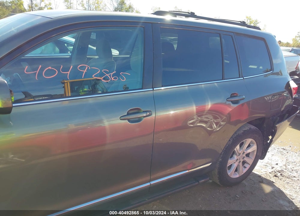 2012 TOYOTA HIGHLANDER VIN: 5TDZA3EH2CS023088