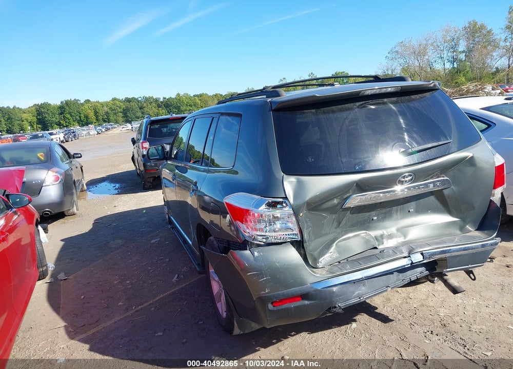 2012 TOYOTA HIGHLANDER VIN: 5TDZA3EH2CS023088