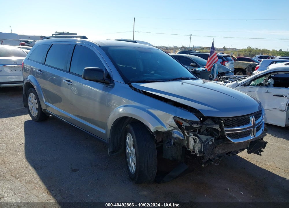 2016 DODGE JOURNEY SE VIN: 3C4PDCAB4GT241349