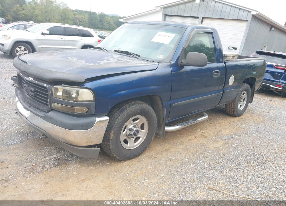 2002 GMC SIERRA 1500 SL VIN: 1GTEC14W32Z166173