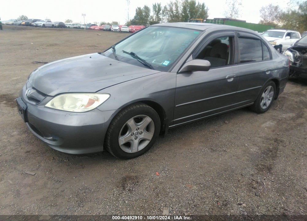 2004 HONDA CIVIC EX VIN: 2HGES25844H513393