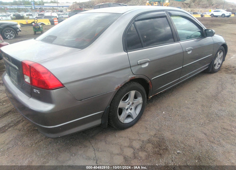2004 HONDA CIVIC EX VIN: 2HGES25844H513393