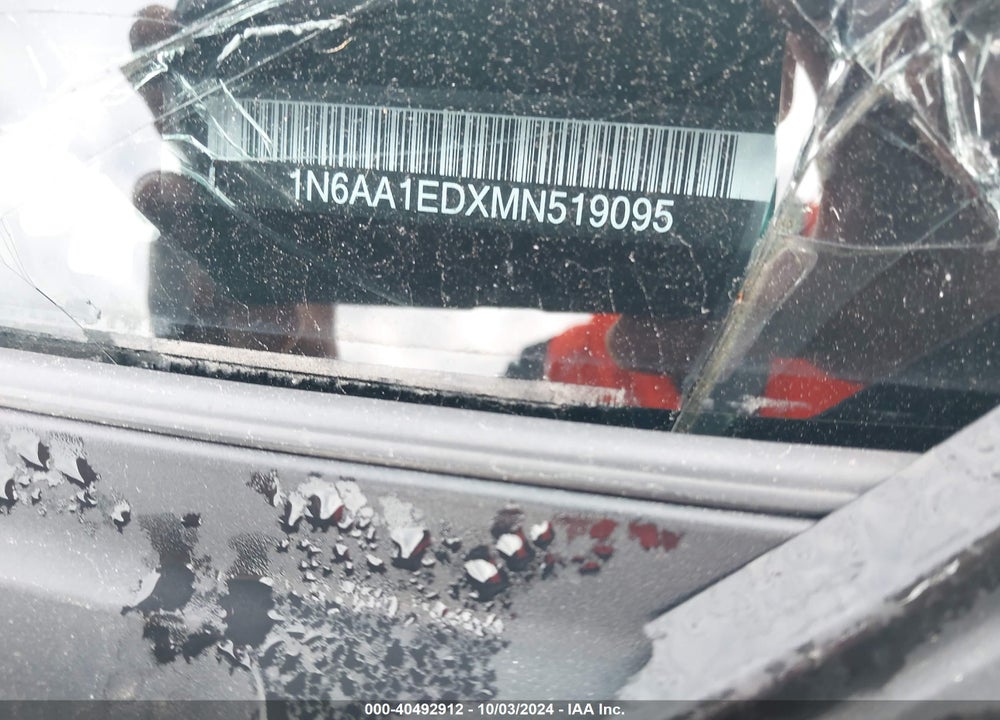 2021 NISSAN TITAN SV 4X4 VIN: 1N6AA1EDXMN519095