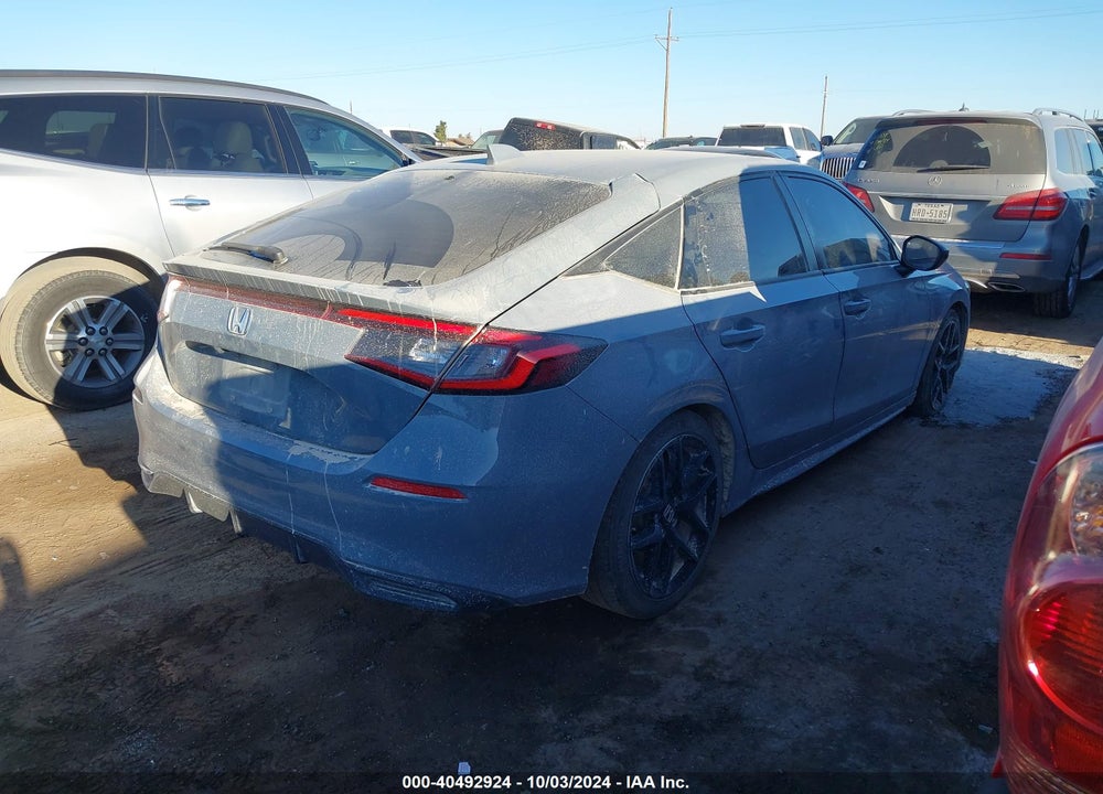 2022 HONDA CIVIC SPORT VIN: 19XFL2H89NE012430