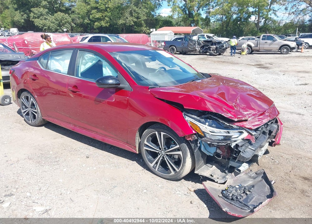 2021 NISSAN SENTRA SR XTRONIC CVT VIN: 3N1AB8DV5MY326121