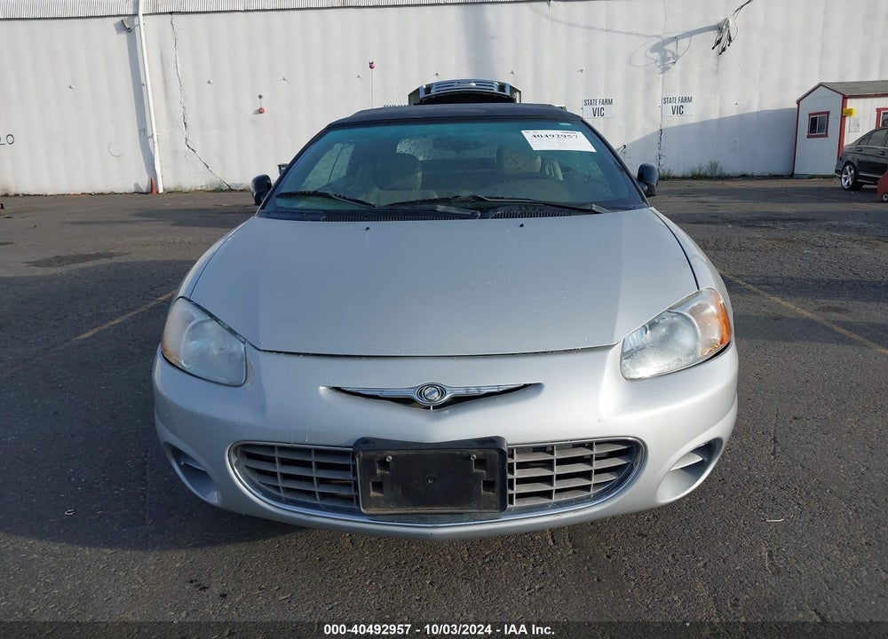 2002 CHRYSLER SEBRING GTC VIN: 1C3EL75R92N312261