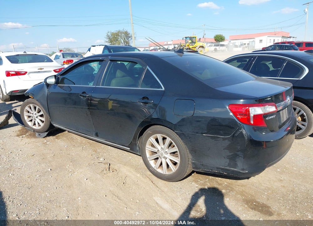 2012 TOYOTA CAMRY XLE V6 VIN: 4T1BK1FK5CU519748