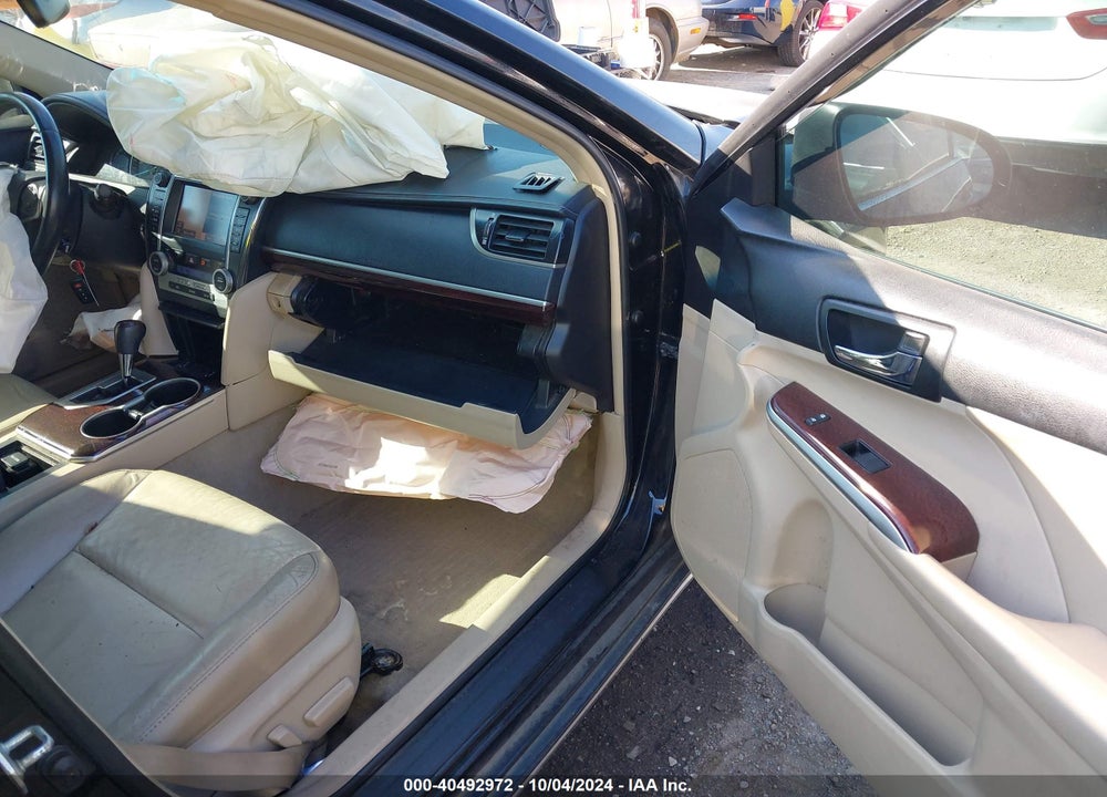 2012 TOYOTA CAMRY XLE V6 VIN: 4T1BK1FK5CU519748