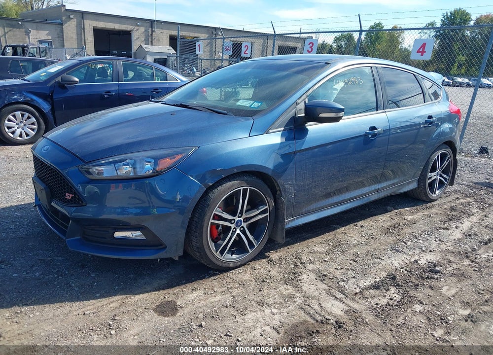 2018 FORD FOCUS ST VIN: 1FADP3L93JL298364