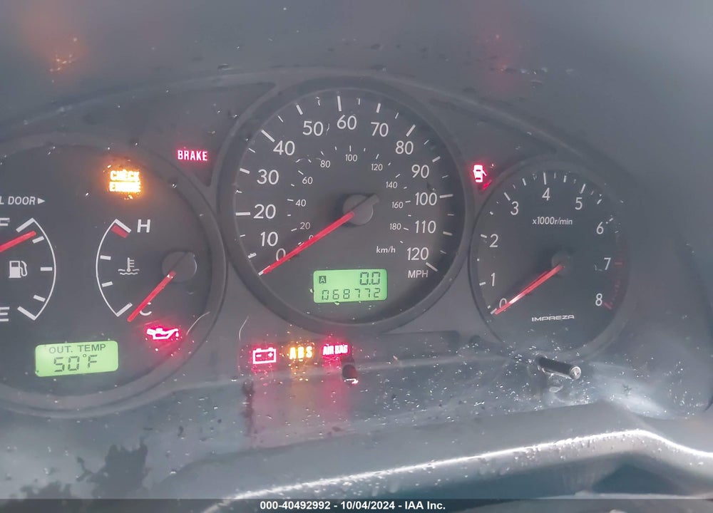 2007 SUBARU IMPREZA OUTBACK SPORT VIN: JF1GG63637G805740