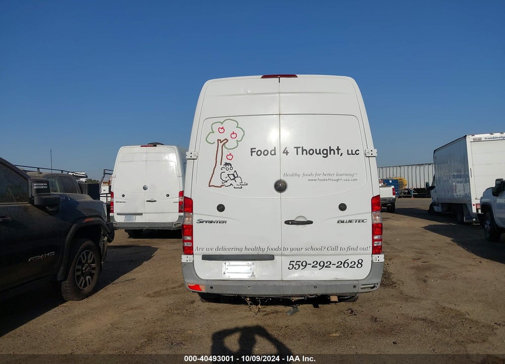 2012 MERCEDES-BENZ SPRINTER 3500 HIGH ROOF VIN: WD3PF4CC4C5644791
