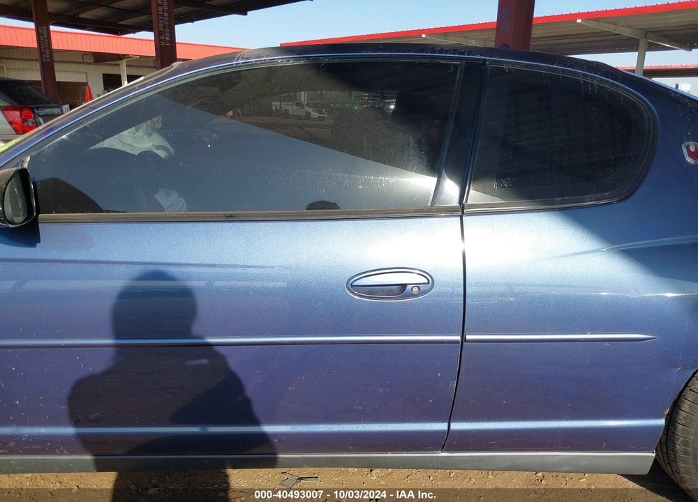 2000 CHEVROLET MONTE CARLO LS VIN: 2G1WW12E5Y9383256