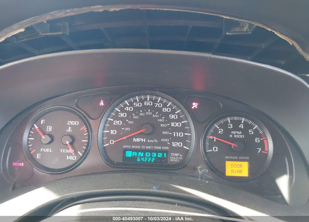 2000 CHEVROLET MONTE CARLO LS VIN: 2G1WW12E5Y9383256