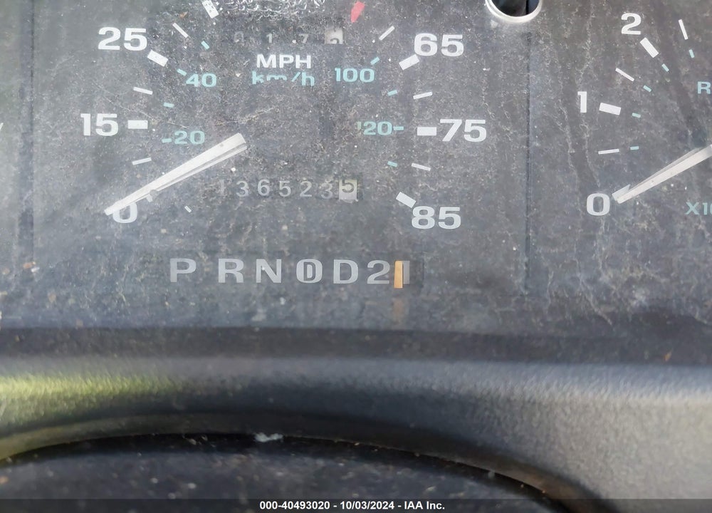 1994 FORD EXPLORER VIN: 1FMDU34X9RUE22879