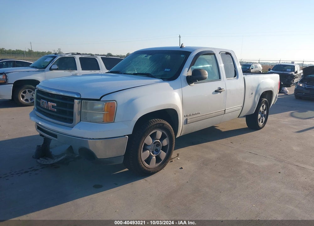 2009 GMC SIERRA 1500 SL VIN: 1GTEC19C99Z275925
