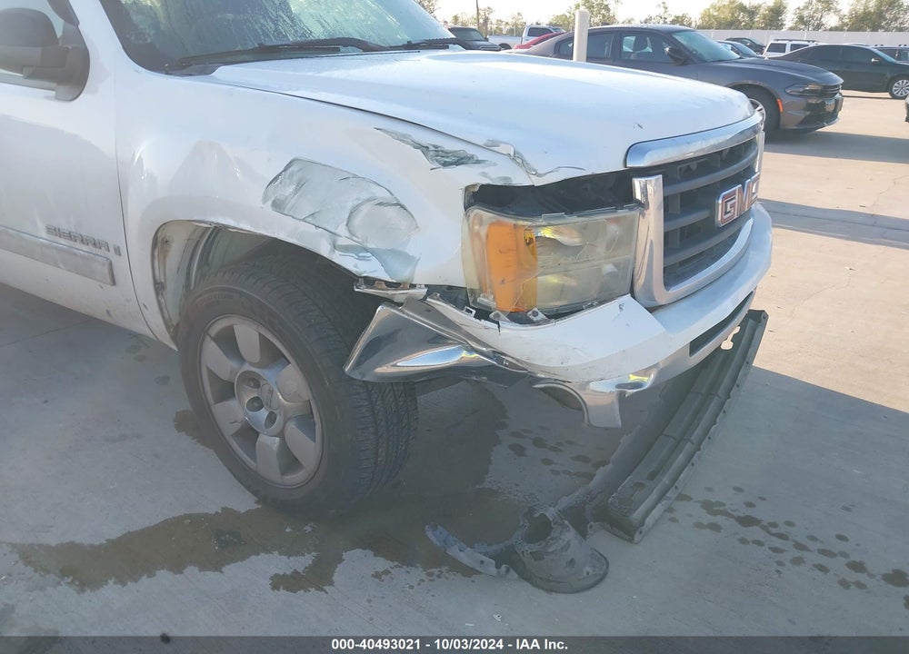 2009 GMC SIERRA 1500 SL VIN: 1GTEC19C99Z275925