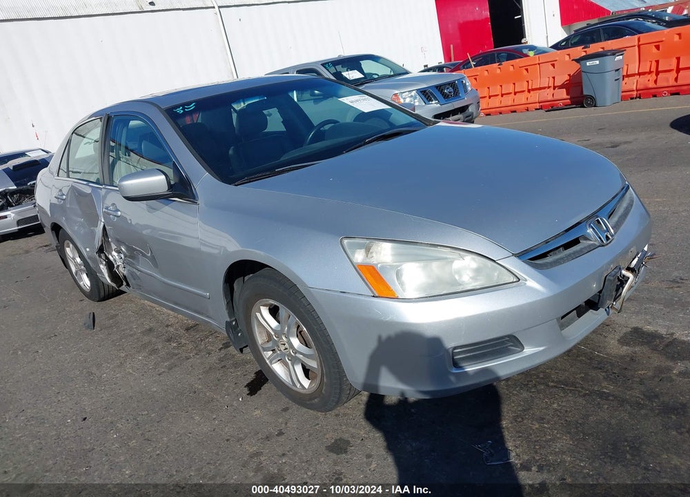 2007 HONDA ACCORD 2.4 EX VIN: 1HGCM568X7A212437