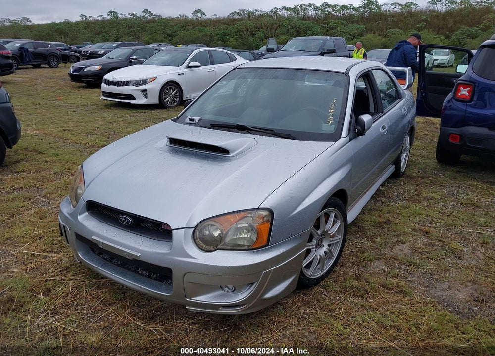2004 SUBARU IMPREZA WRX STI VIN: JF1GD70664L517457