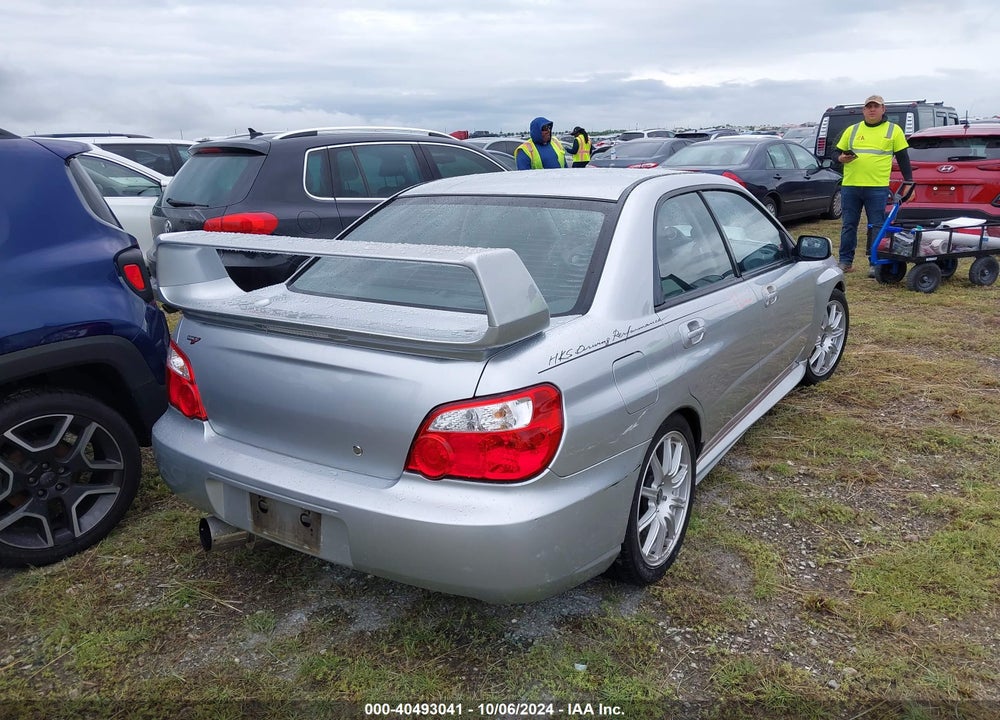 2004 SUBARU IMPREZA WRX STI VIN: JF1GD70664L517457