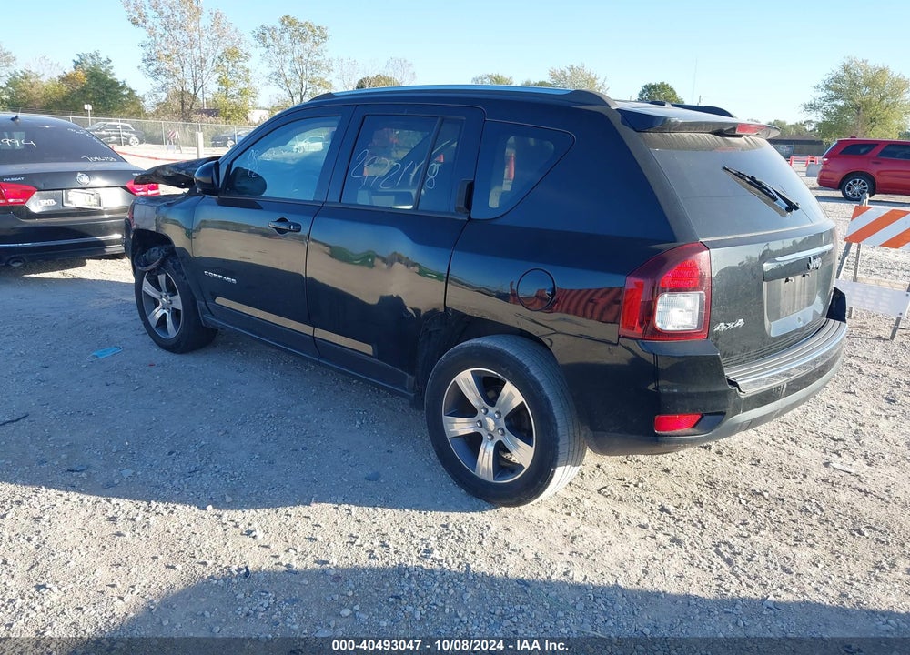 2016 JEEP COMPASS HIGH ALTITUDE EDITION VIN: 1C4NJDEB0GD639793
