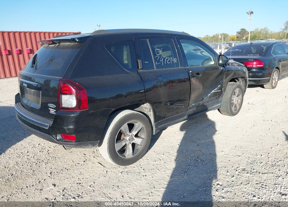 2016 JEEP COMPASS HIGH ALTITUDE EDITION VIN: 1C4NJDEB0GD639793