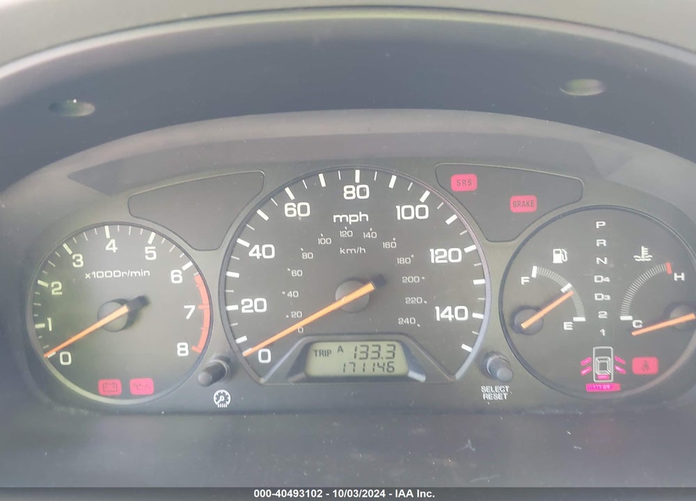2001 HONDA ACCORD 2.3 EX VIN: 1HGCG56601A031439