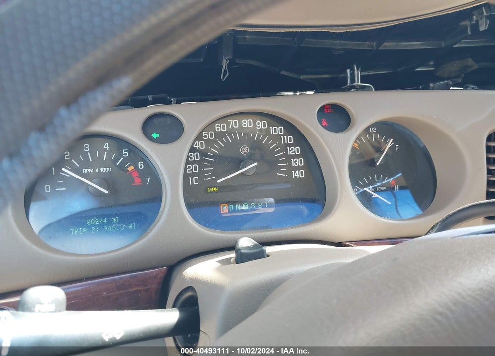 2004 BUICK LESABRE LIMITED VIN: 1G4HR54K444137776