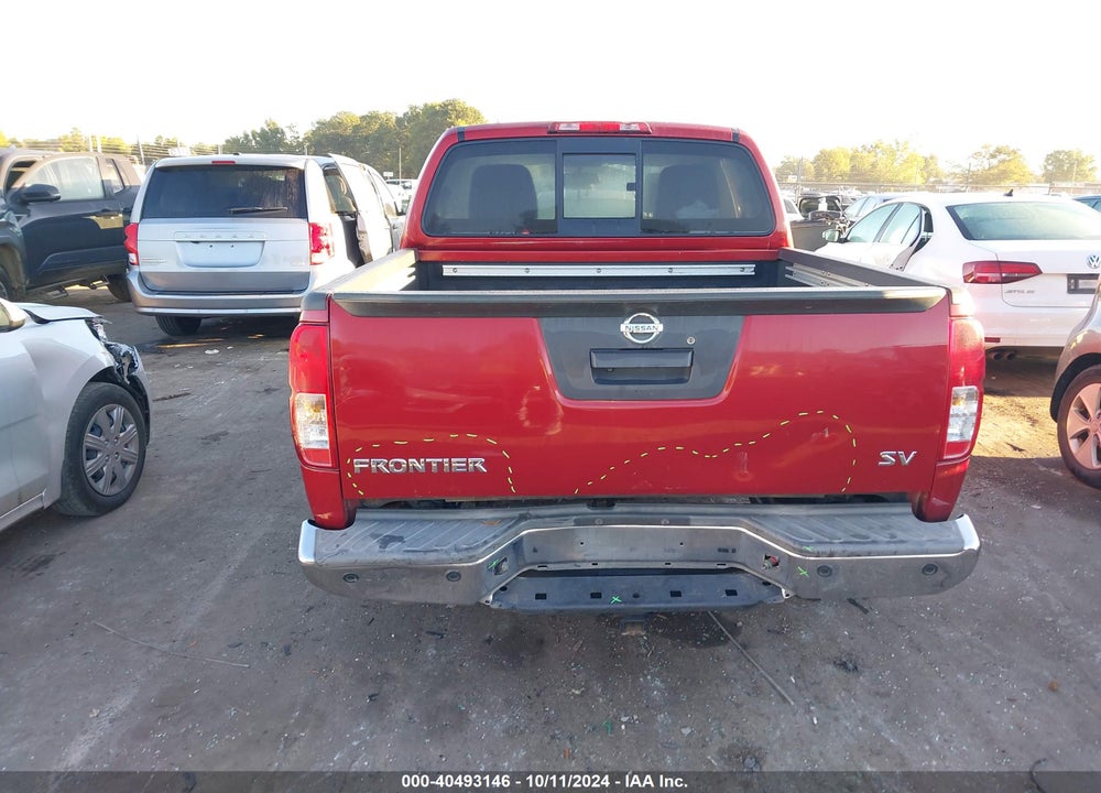 2016 NISSAN FRONTIER SV VIN: 1N6AD0ER8GN738316