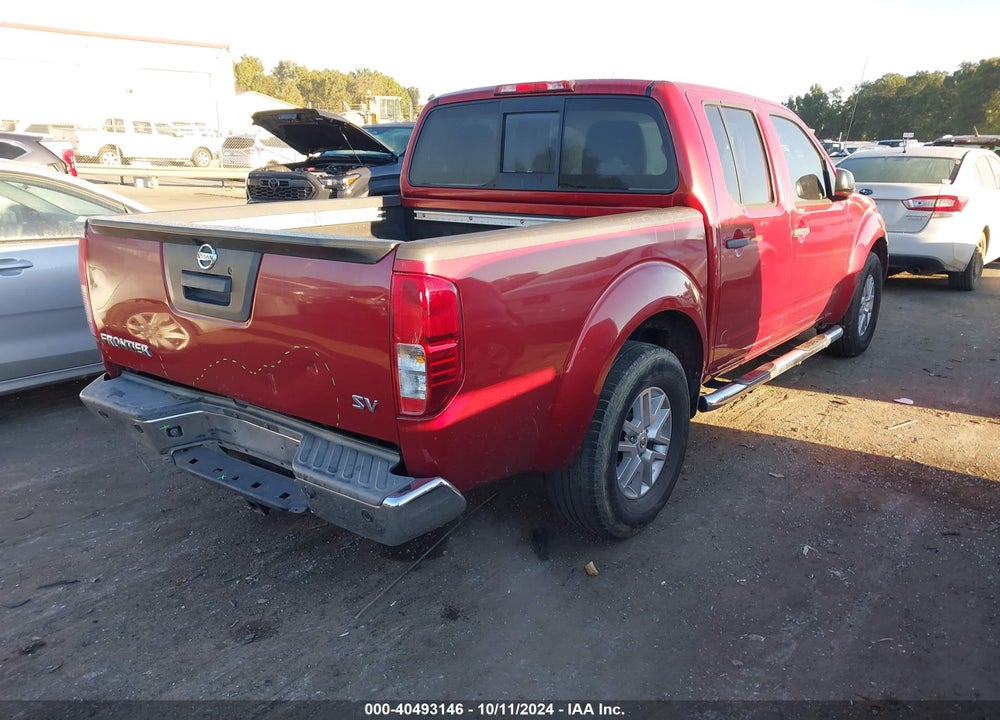 2016 NISSAN FRONTIER SV VIN: 1N6AD0ER8GN738316