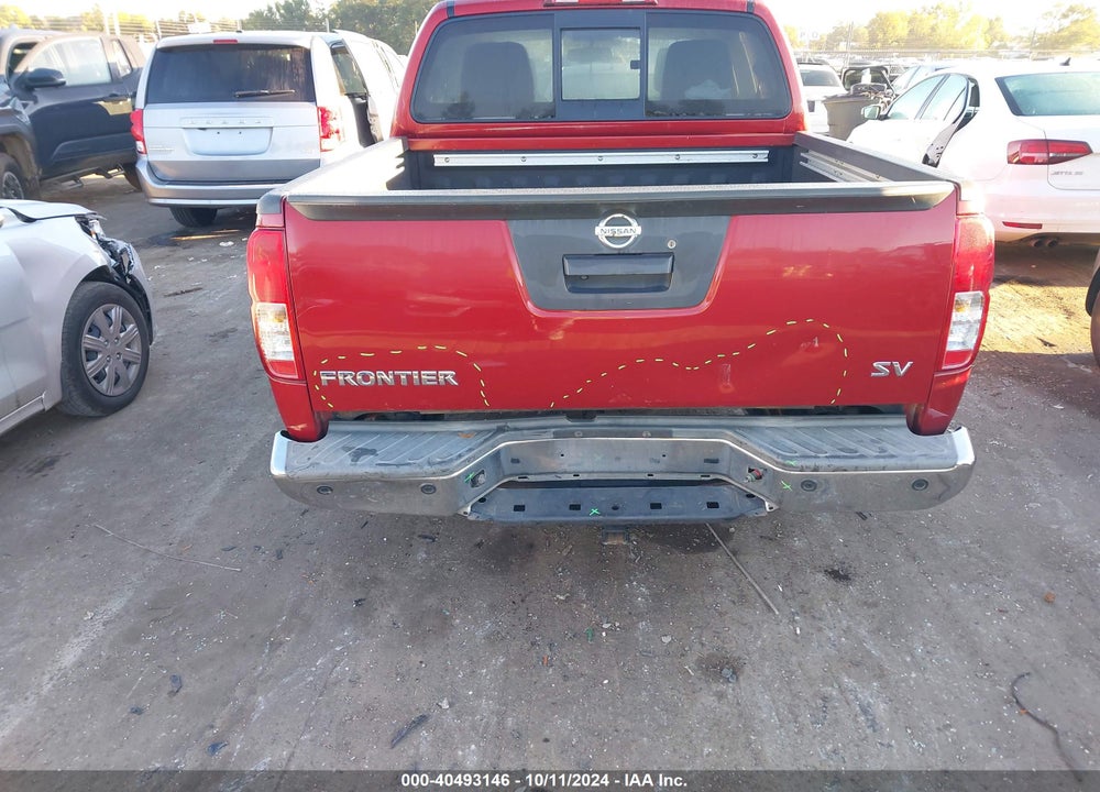 2016 NISSAN FRONTIER SV VIN: 1N6AD0ER8GN738316