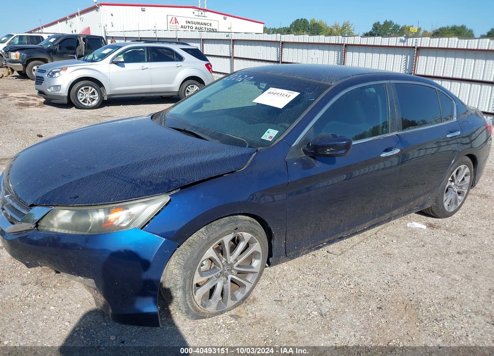 2013 HONDA ACCORD VIN: 1HGCR2F56DA269073