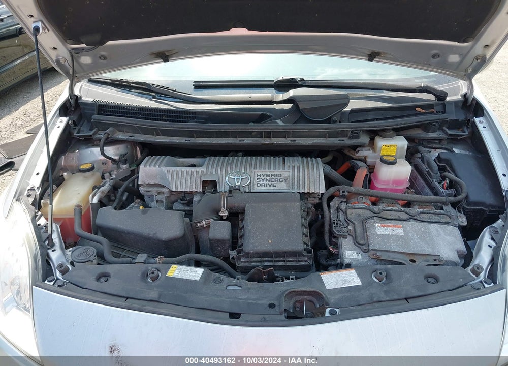2012 TOYOTA PRIUS TWO VIN: JTDKN3DU2C5500533