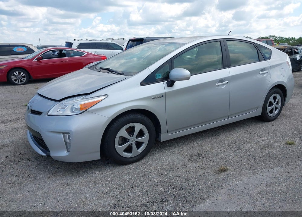 2012 TOYOTA PRIUS TWO VIN: JTDKN3DU2C5500533