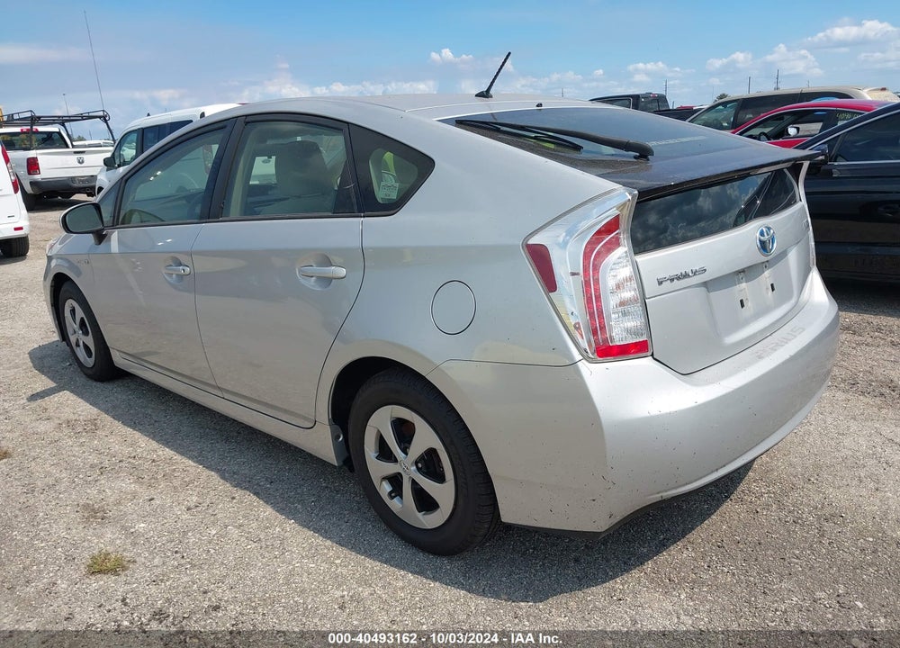 2012 TOYOTA PRIUS TWO VIN: JTDKN3DU2C5500533