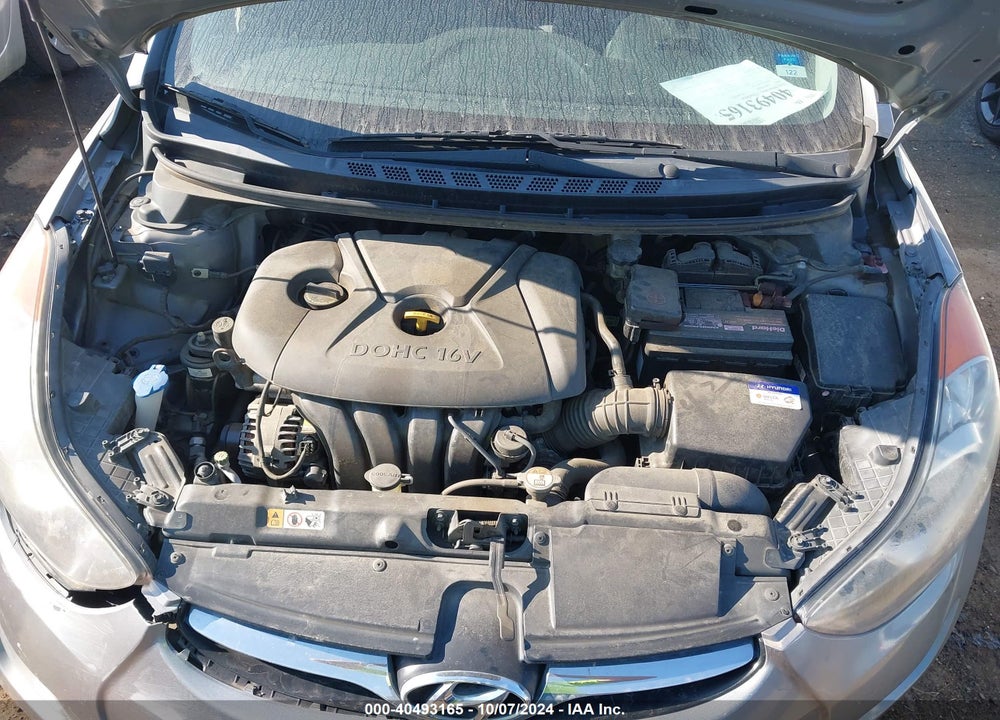 2013 HYUNDAI ELANTRA GLS VIN: KMHDH4AE4DU517808