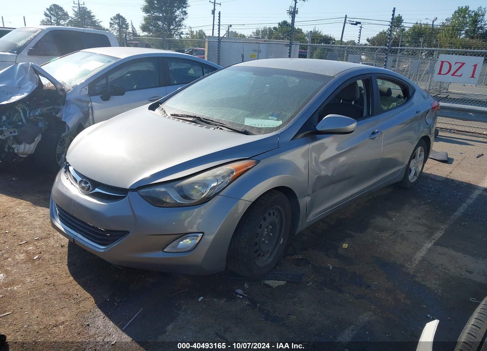 2013 HYUNDAI ELANTRA GLS VIN: KMHDH4AE4DU517808