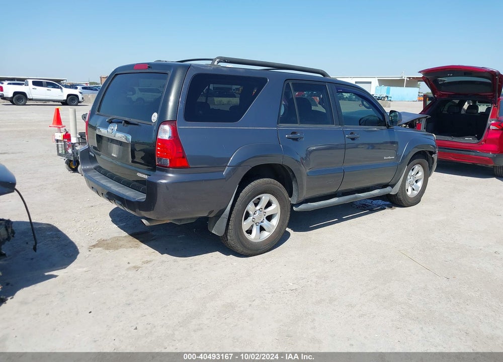 2007 TOYOTA 4RUNNER SPORT V6 VIN: JTEZU14R278080077