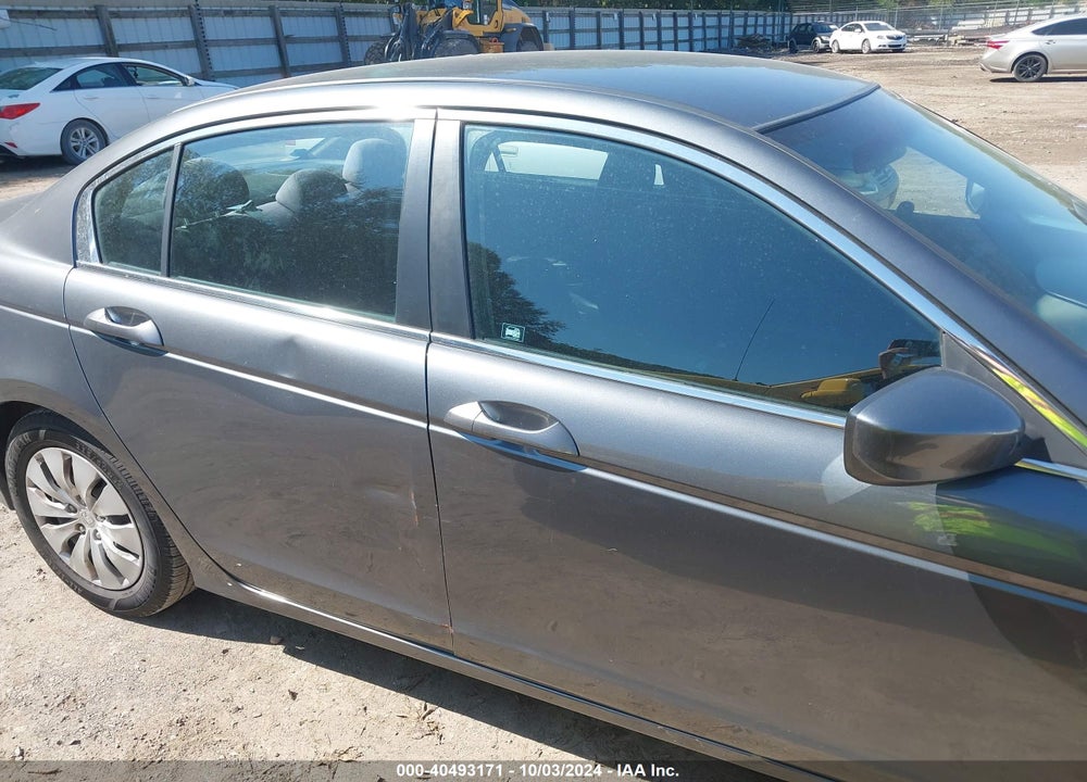 2012 HONDA ACCORD 2.4 LX VIN: 1HGCP2F3XCA207923