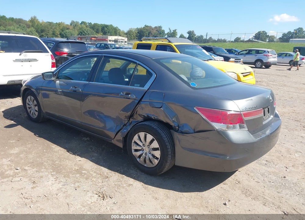 2012 HONDA ACCORD 2.4 LX VIN: 1HGCP2F3XCA207923