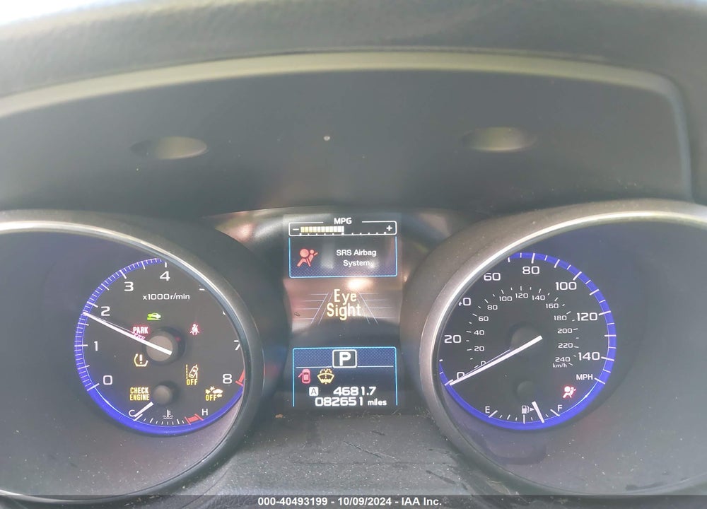 2019 SUBARU LEGACY 2.5I SPORT VIN: 4S3BNAR67K3011411