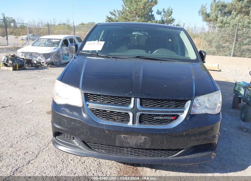 2013 DODGE GRAND CARAVAN SE VIN: 2C4RDGBGXDR505263